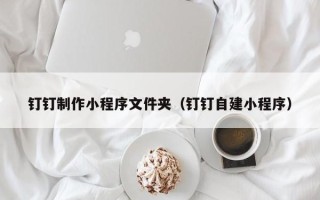 浙江钉钉制作小程序文件夹（钉钉自建小程序）